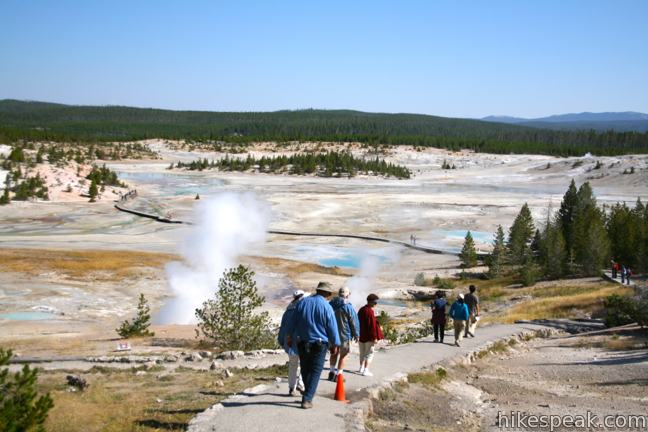 Porcelain Basin Trail Norris Yellowstone Np Porcelain Basin Trail Norris Yellowstone Np