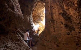 Cave of Munits and Castle Peak