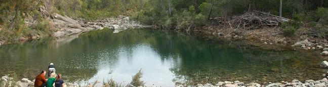 Apsley Waterhole Apsley River Waterhole Lookout Track Douglas-Apsley National Park Swimming hole hike Tasmania Australia