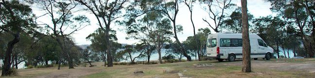 Camping Lime Bay State Reserve Campground Tasmania Australia Lime Bay Campsites Tasman Peninsula