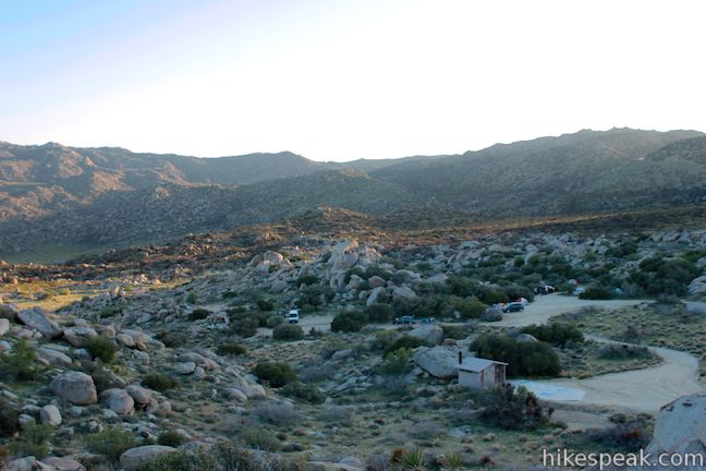 Culp Valley Primitive Campground Anza-Borrego Desert State Park