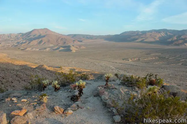 Kenyon Overlook Trail Anza-Borrego Desert State Park