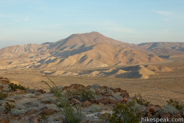 Sunset Mountain Kenyon Overlook Trail Anza-Borrego Desert State Park