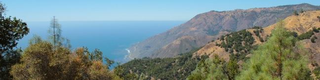 Buckeye Trail Silver Peak Wilderness Los Padres National Forest Big Sur Hike Buckeye Camp