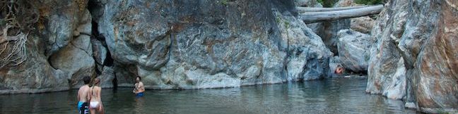 Big Sur River Gorge Pfeiffer Big Sur State Park California Swimming Hole