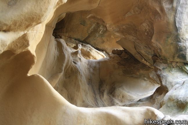 This 2.5-mile hike just off the 101 Freeway in Gaviota State Park visits wind-carved caves with great ocean views.