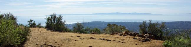 Inspiration Point Tunnel Road Hike Tunnel Trail Jesusita Trail Inspiration Viewpoint Santa Barbara California Santa Ynez Mountains Mission Canyon