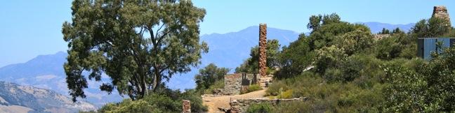 Knapps Castle Trail Santa Barbara ruins Camino Cielo hike
