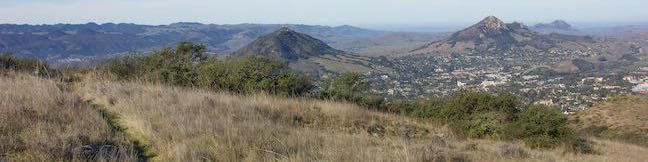 Reservoir Canyon Summit Trail San Luis Obispo Hike to High School Hill Tower Bowden Ranch Open Space