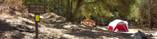 Cerro Alto Campground Los Padres National Forest San Luis Obispo Morro Bay camping camp