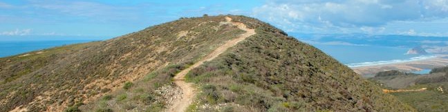 Hazard Peak Loop Hazard Peak Trail East Boundary Barranca Trail Islay Creek Trail Montaña de Oro State Park hike