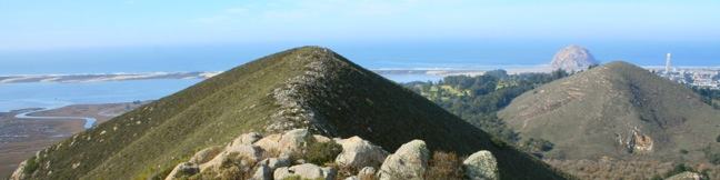 Cerro Cabrillo Peak Morro Bay State Park San Luis Obispo California Nine Sister hike trail Tiki Rock