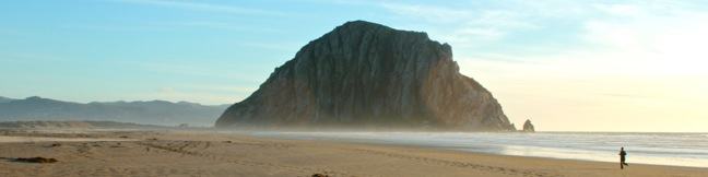 Morro Strand Trail Morro Strand State Beach Morro Rock Cloisters Park Cloisters Wetlands San Luis Obispo Morro Bay California beach hike stroll walk sand lagoon central coast