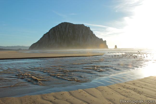 Morro Rock from Morro Strand State Beach