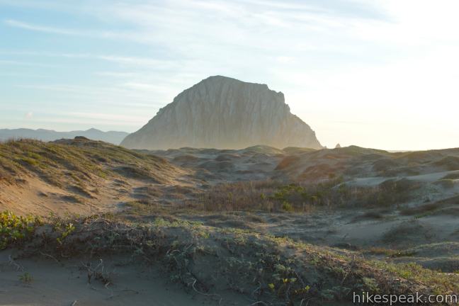 Morro Rock and Morro Strand State Beach Sand Dunes