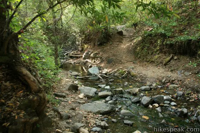 Reservoir Canyon Trail Creek Crossing