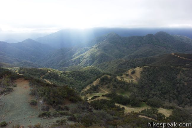 Bell Mountain View Santa Lucia Mountains