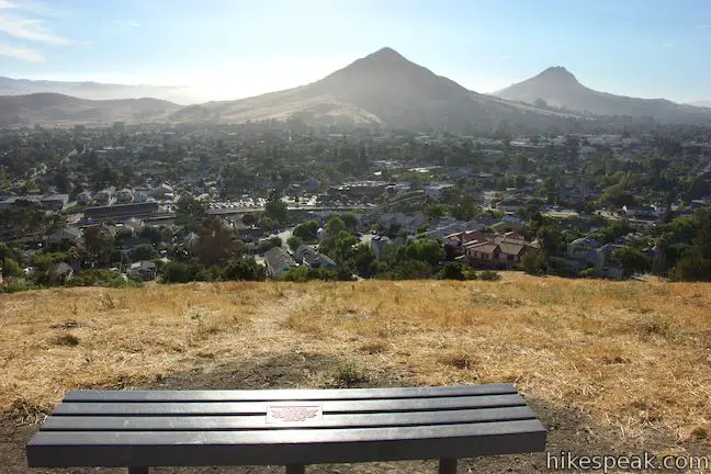 Cerro San Luis and Bishop Peak from Terrace Hill