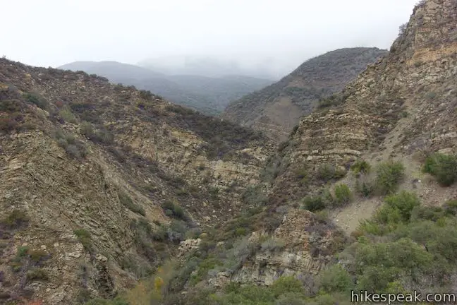 Santa Paula Canyon Trail View