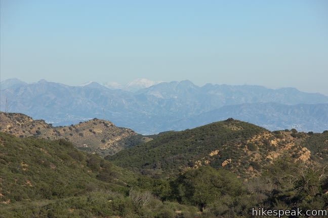 Mount Baldy from Simi Hills