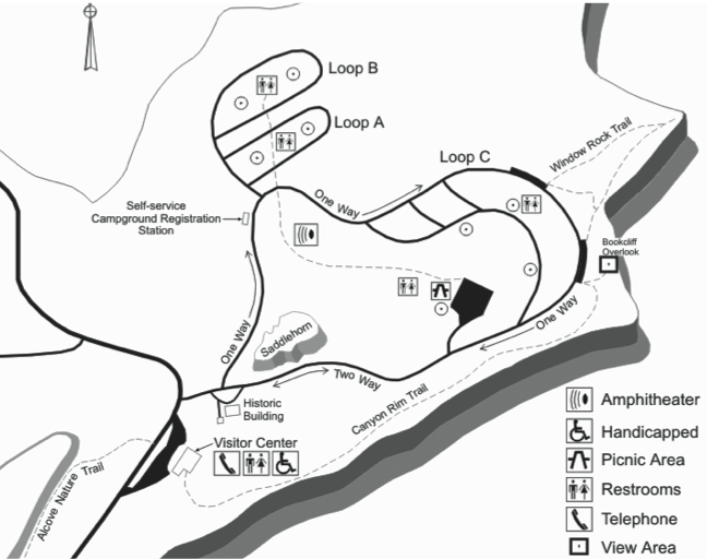 Window Rock Trail Map