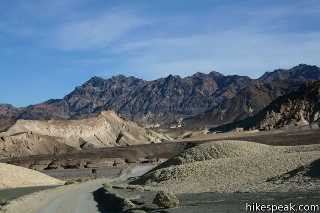 Death Valley Canyon Drive