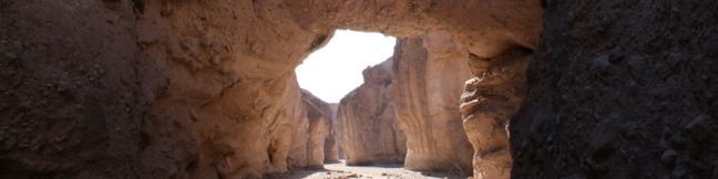 Natural Bridge Canyon Death Valley National Park hike Natural Bridge arch trail