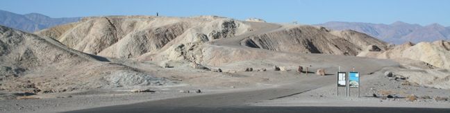 Zabriskie Point Death Valley National Park overlook