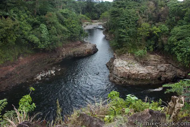 Wailuku River Rainbow Falls