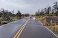 Crater Rim Drive Earthquake Damage