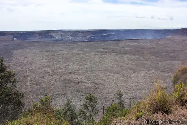 Kilauea Caldera Hawaii Volcanoes National Park