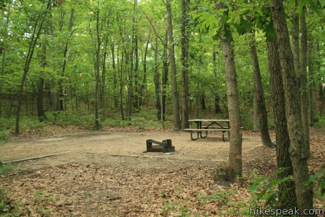 Indiana Dunes National Park Dunewood Campsite