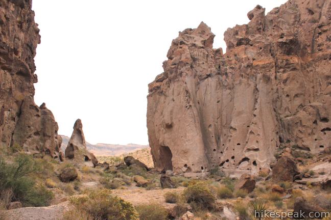 Mojave Rings Trail Banshee Canyon