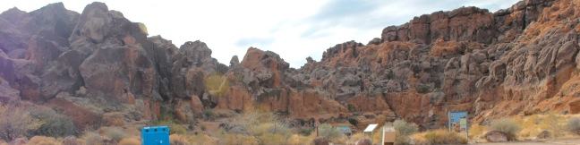 Hole-in-the-Wall Rings Trail Mojave National Preserve Hike California Desert