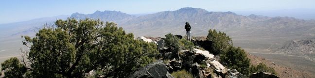 Silver Peak Trail hike Mojave National Preserve