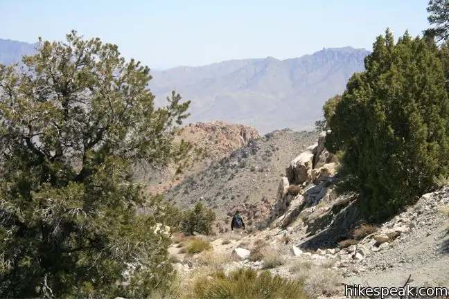 Silver Peak Trail Granite Mountains Mojave