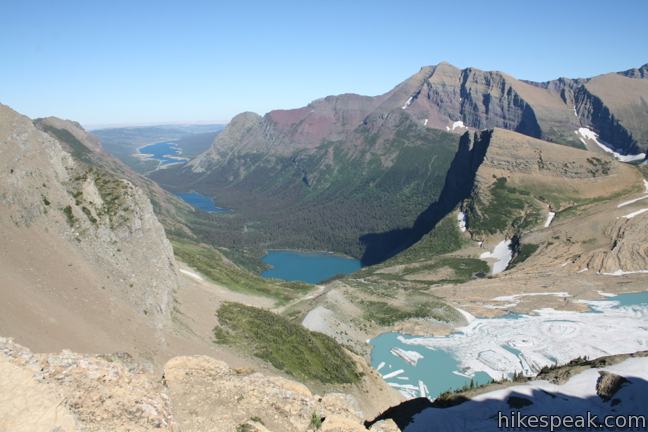 Glacier Overlook hike Montana