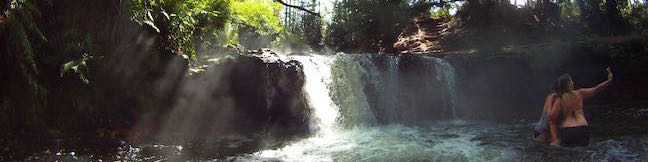 Kerosene Creek Hot Pool Rotorua Waiotapu Free Hot Pool Kerosene Creek Walk New Zealand