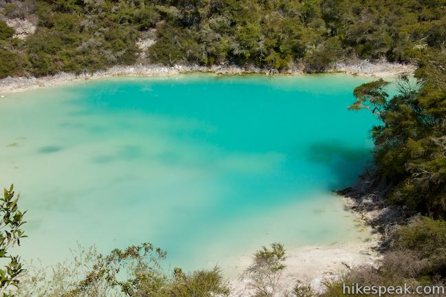 Crater Lake Rainbow Mountain Rotorua