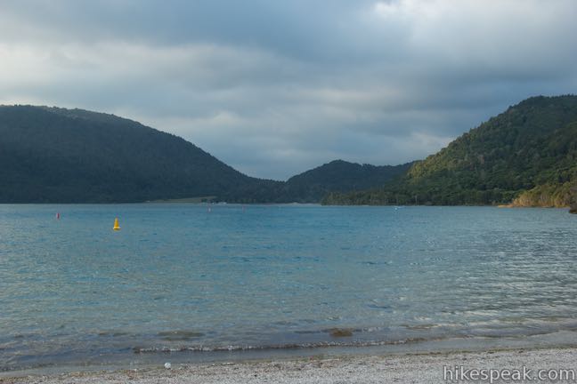 Blue Lake Tikitapu South Beach