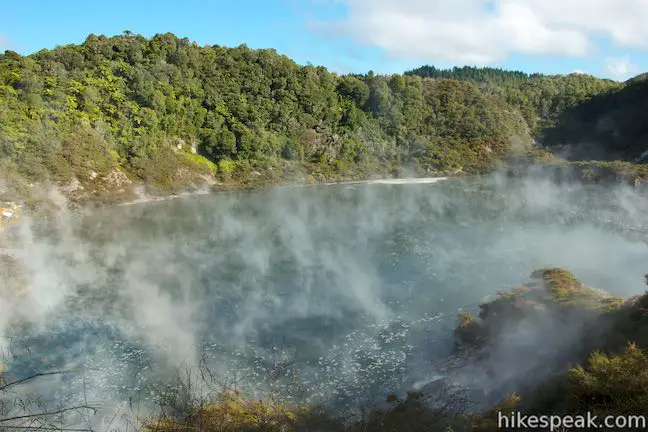 Waimangu Volcanic Valley Frying Pan Lake