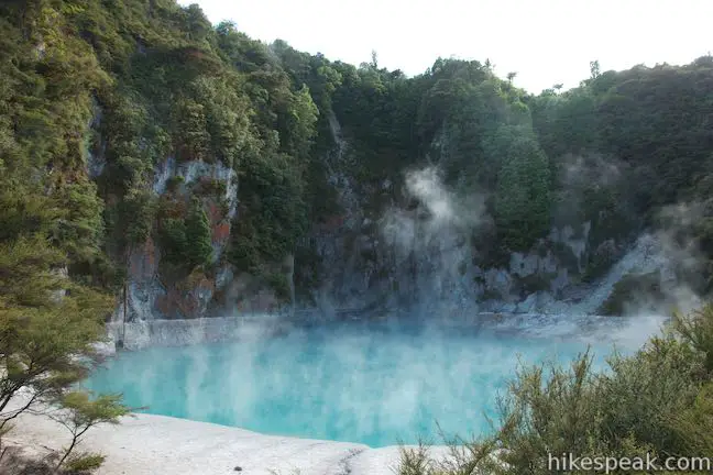 Waimangu Volcanic Valley Inferno Crater Lake