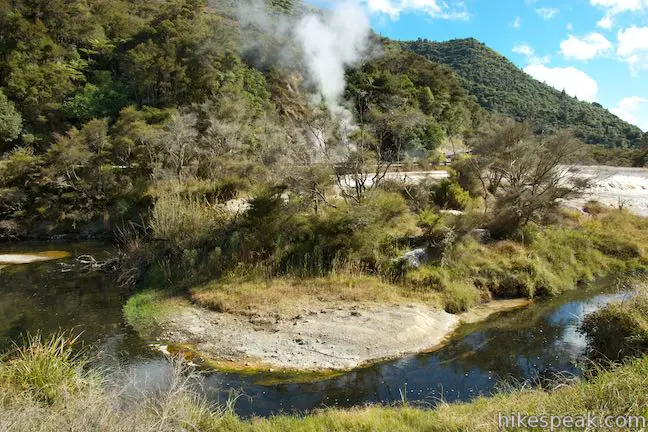 Waimangu Volcanic Valley Waimangu Stream