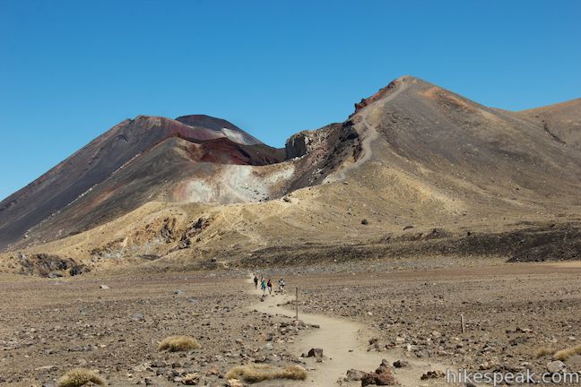 Red Crater Mount Ngauruhoe Tongariro Alpine Crossing