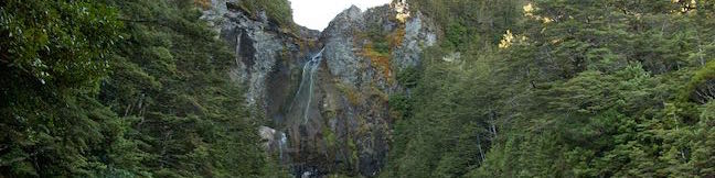 Waitonga Falls Track Tongariro National Park Waterfall Walk Ohakune Hike Mount Ruapehu New Zealand