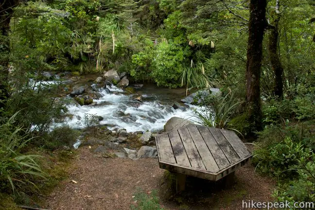 Whakapapanui Stream Whakapapa Holiday Park Tongariro National Park