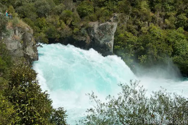 Huka Falls Rapids Taupo New Zealand