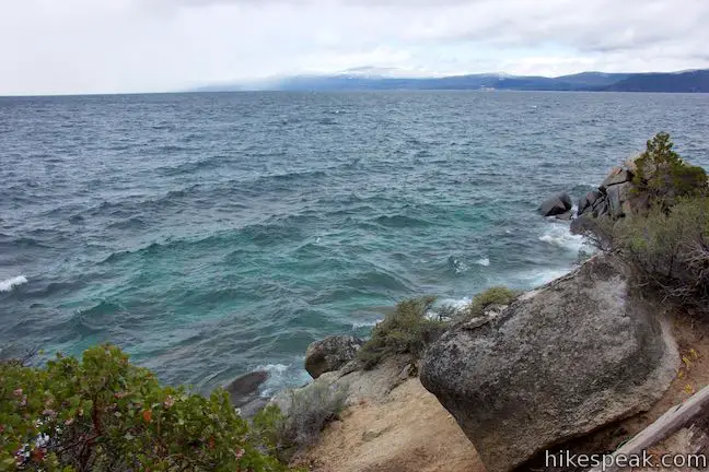 Chimney Beach Trail Lake Tahoe