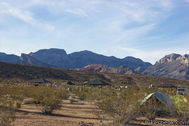 Red Rock Canyon Campground Nevada