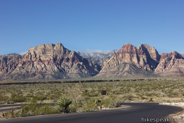Red Rock Canyon Visitor Center View